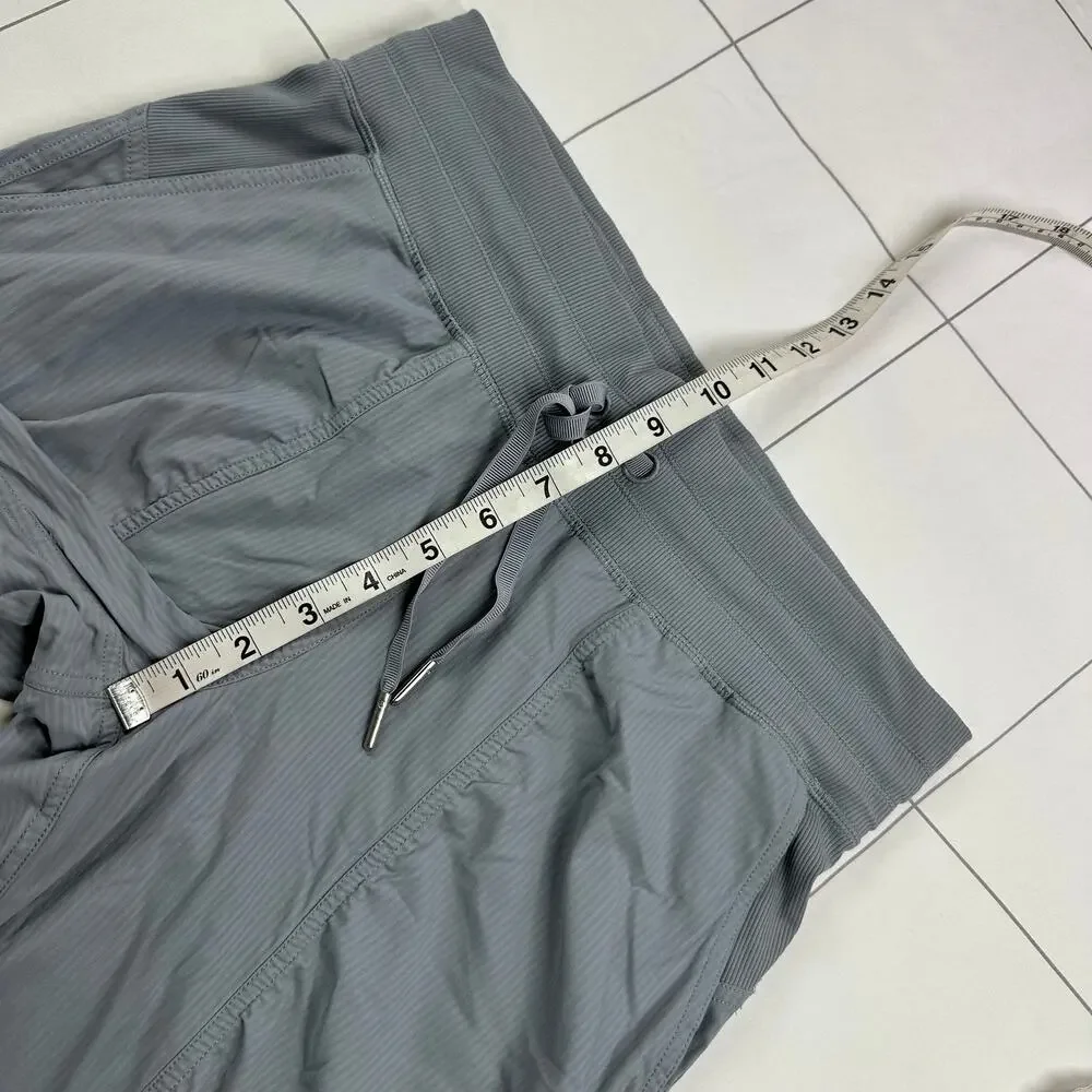 Lululemon Pants Women 6 Gray Dance Studio Mid Rise Jogger Athletic Sporty Travel